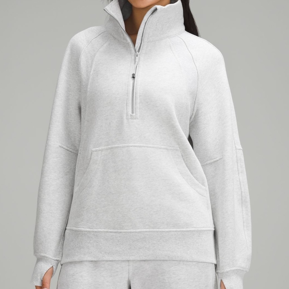 Lululemon scuba oversized funnel neck half zip